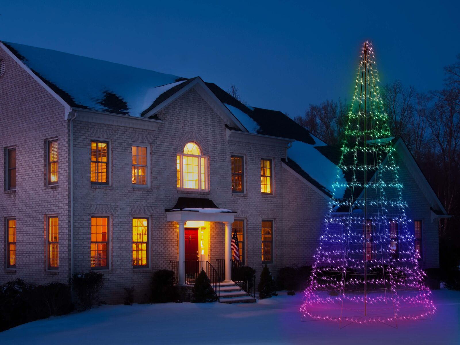 Vlaggenmast boom / Light Tree