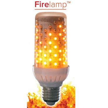 LED Flame Fire lamp / Vuurlicht in Lantaarn